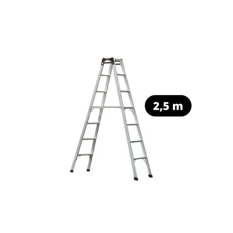 Tangga Aluminium 2,5 m Pcs - Darma Bakti Senenan