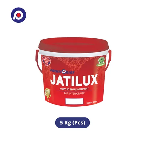 Pacific Paint Jatilux Acrylic Emulsion 5 kg 00005-Super White - Surabaya