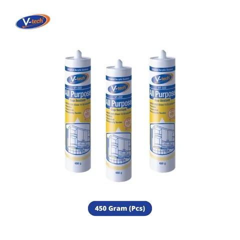V-Tech VT 222W All Purpose Gap Sealant 450 Gram - Surabaya