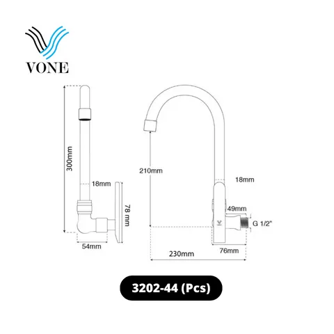 Vone Kran Angsa 3202-44 Pcs - Al Inayah