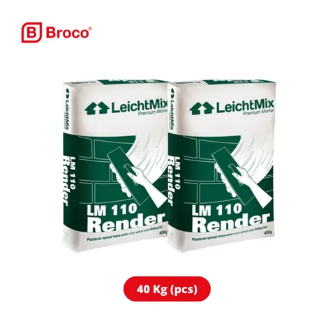 Broco Leichtmix Render 40 Kg - Cahaya Anugerah Sakti