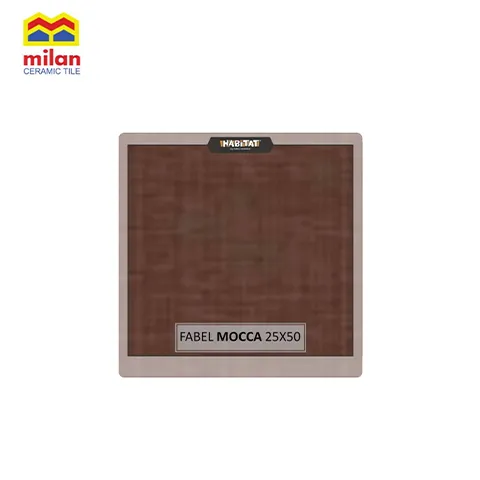 Habitat Fabel Mocca 25x50 Keramik Dinding Matt - KW1 25 Cm x 50 Cm - Surabaya