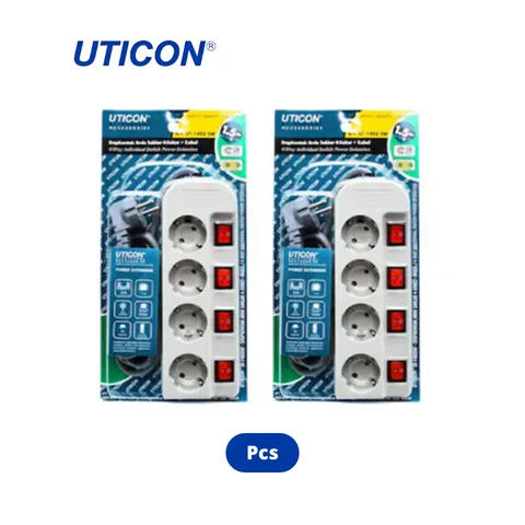 Uticon Stop Kontak 4 Soket