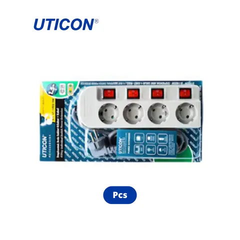 Uticon Stop Kontak 4 Soket