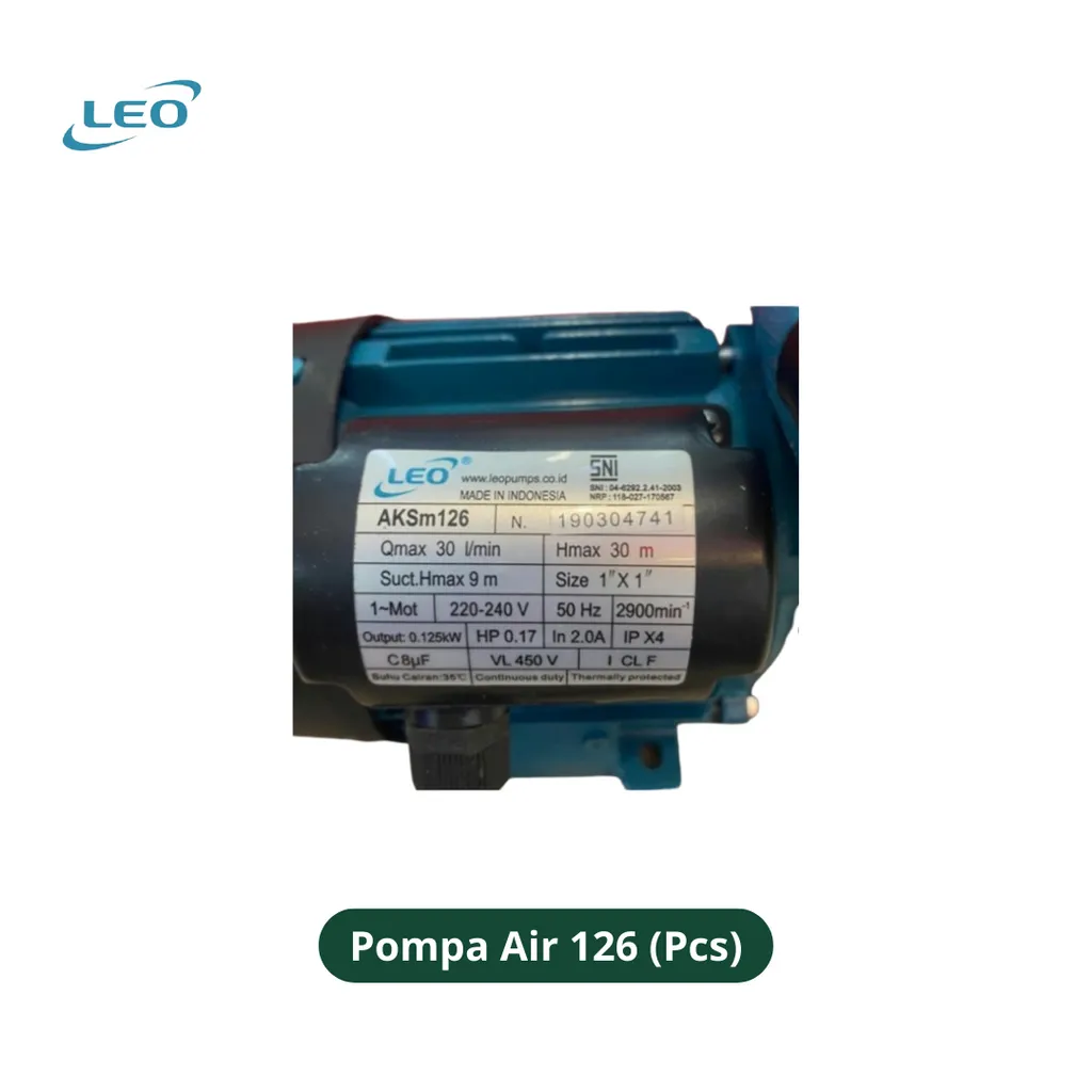 Leo Pompa Air AKSm 126 Pcs - Bintang Jaya