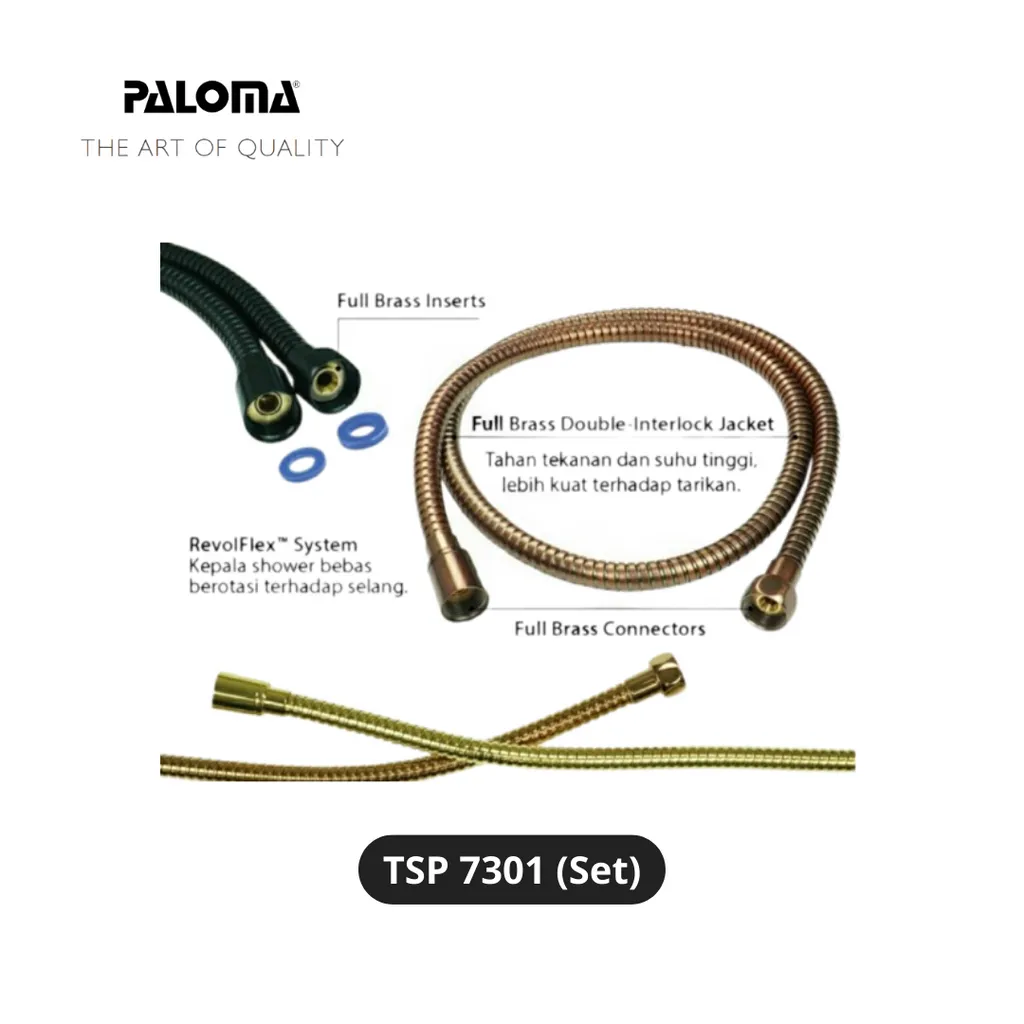 Paloma TSP 7301 Toilet Shower Jet Washer Set - Surabaya