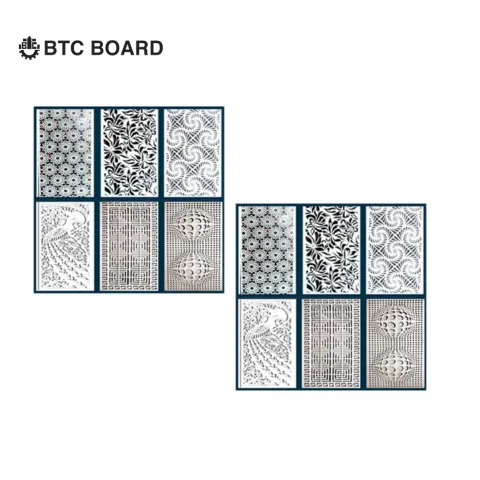 BTC 2D Wall Panel 5 Mm 1.22 Meter x 2.44 Meter - Surabaya