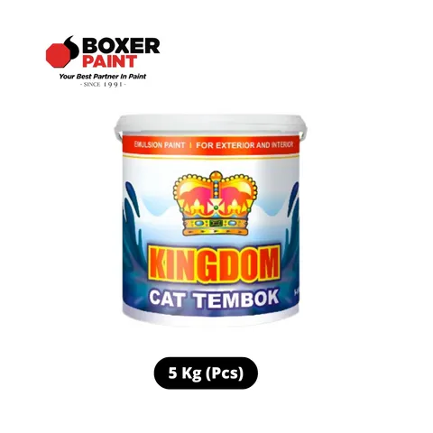 Boxer Paint Kingdom Cat Tembok 5 Kg K910-Dove Grey - Surabaya