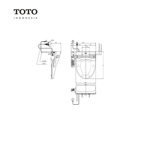 TOTO TCF 6631 A