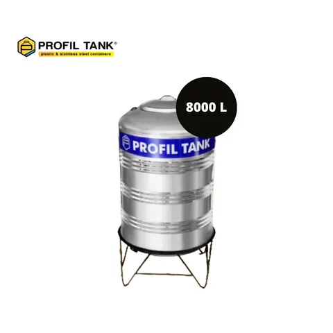 Profil Tank Stainless Steel PS 8000 Liter Pcs - Surabaya
