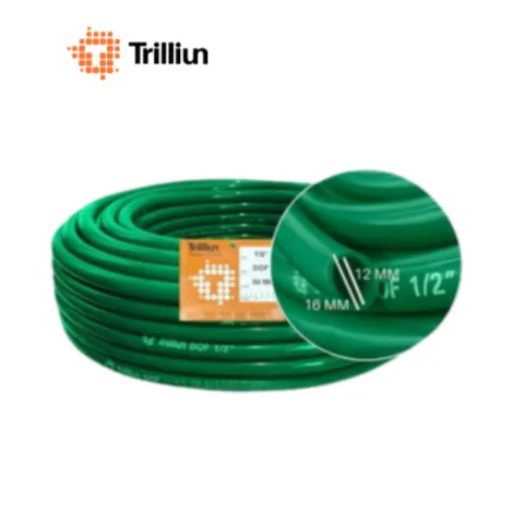 Trilliun Selang Air PVC Dof Hijau Meteran Meter 1" - Darma Bakti Senenan