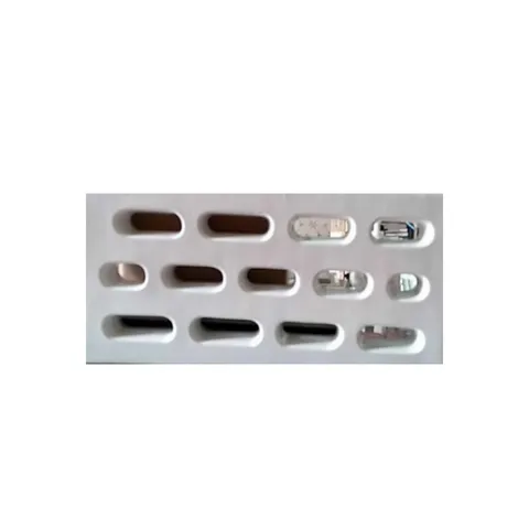 Roster Keramik RO72E 1 M2 (Isi 25 Pcs) Putih - Surabaya