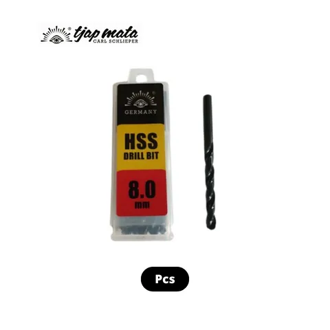 Tjap Mata Mata Bor Drill 8 mm - Ganesha
