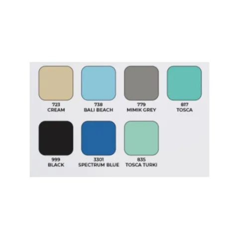 Pacific Paint Metrolite Acrylic Emulsion 3 Liter 333-Exotic Green - Surabaya