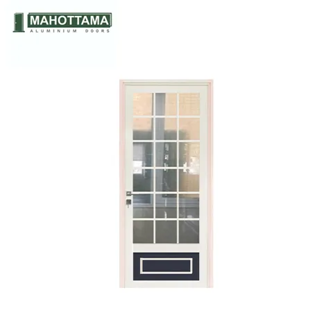 Mahottama Mas30 Dark Grey Ivory- Pintu Aluminium 120 x 215 Cm Kanan 120 x 215 Cm - Surabaya