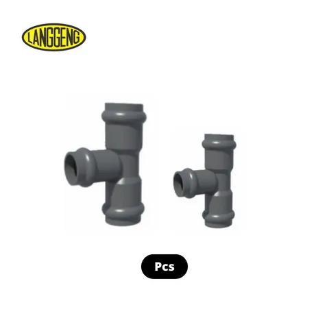 Langgeng Fitting PVC Reducer Tee 32 x 25 - Surabaya