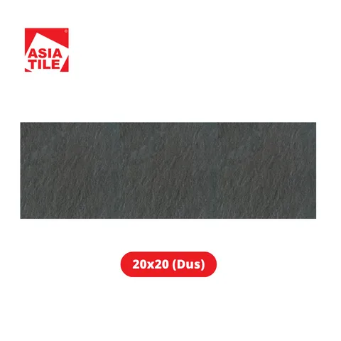 Asia Tile Keramik Oscar Black 20x20 Dus - Murah Makmur Cipanas