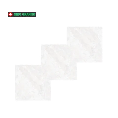 Niro Granite Marble Marmore Stellar White 60x60 Dus - Surabaya