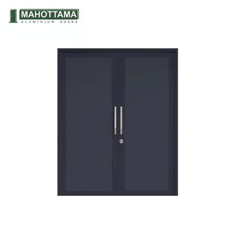 Mahottama Mas 06 Dark Grey - Pintu Aluminium 174 x 215 174 x 215 Cm - Surabaya