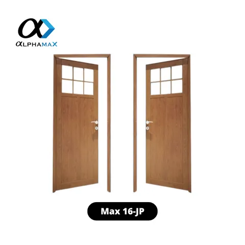 Alphamax Max 16-JP Japandi Style Pintu Aluminium Putih Kiri - Surabaya
