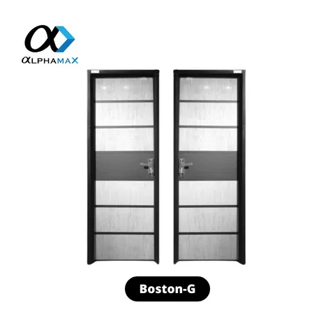 Alphamax Boston-G Pintu Aluminium + PVC Kiri - Surabaya