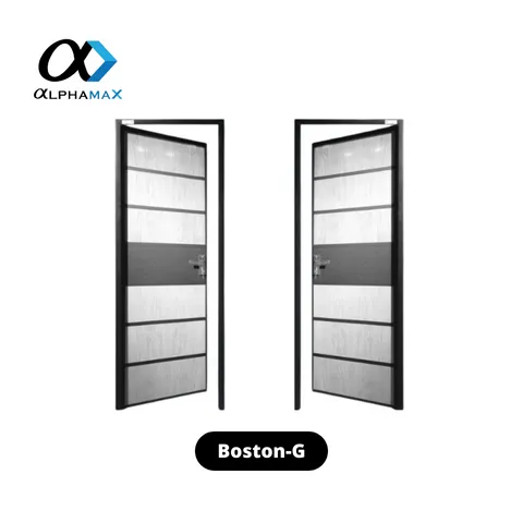Alphamax Boston-G Pintu Aluminium + PVC Kanan - Surabaya