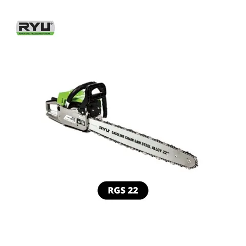 Ryu Mesin Potong Kayu Gasoline Chain Saw Steel Alloy RGS 22 RGS 22 - Abadi Jaya Sejahtera