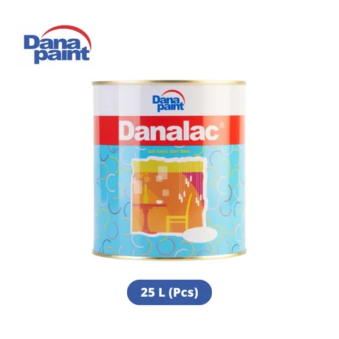 Dana Paint Danalac Cat Kayu dan Besi 25 L 083-2627 Steel Grey - Surabaya