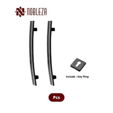 Nobleza Pull Handle Prime Circinus Black Pcs - Surabaya
