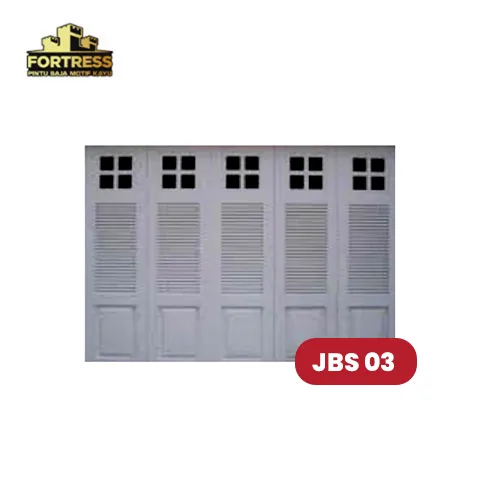 Fortress Pintu Garasi JBS 03 65 cm x 240 cm x 5 cm - Surabaya
