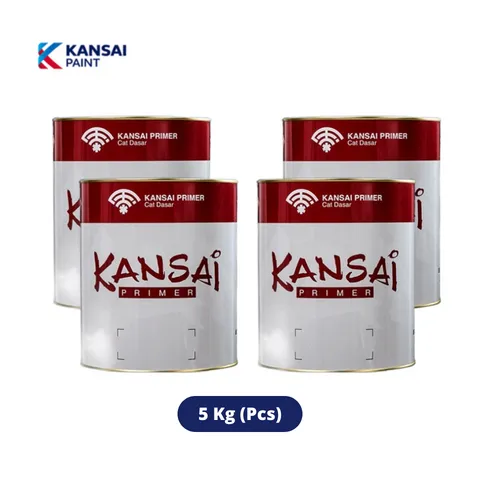 Kansai Zinc Phosphate Primer Cat Dasar Besi 5 Kg 141-155 Light Grey - Surabaya