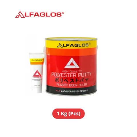 Alfaglos Dempul Plastic 1 Kg - Asri Raya