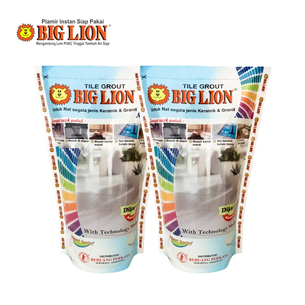 Big Lion Tile Grout 1 Kg - Surabaya