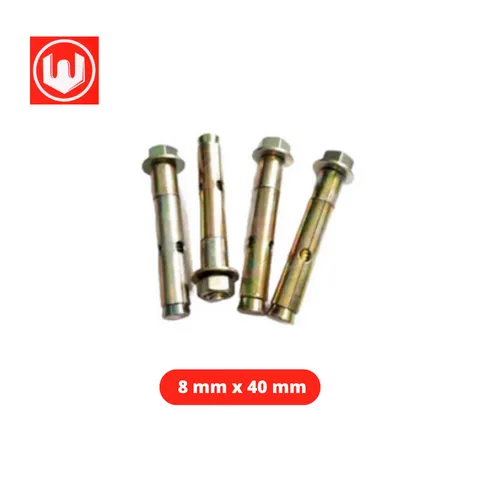 Wowo Dynabolt 8 mm x 40 mm 8 mm x 40 mm - Sinar Gemilang