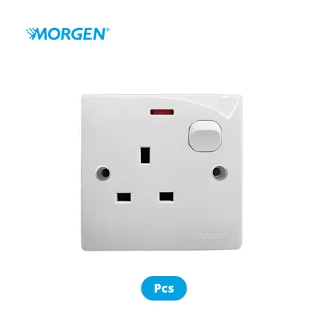 Morgen Socket AC + Switch MG-8889 A Pcs - Surabaya