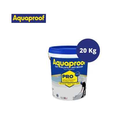 Aquaproof Pro Cat Pelapis Anti Bocor 20 Kg Abu Pro - Surabaya
