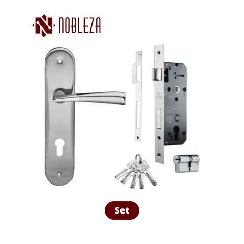 Nobleza Door Handle Prime Lacerta Set - Surabaya