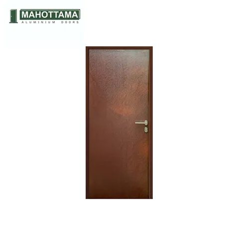 Mahottama Mas05 Brown - Pintu Aluminium 100 x 240 Cm 100 x 240 Cm Kanan - Surabaya