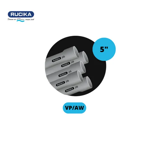 Rucika Pipa PVC JIS VP AW 5" 5" - Sinar Jaya Abadi