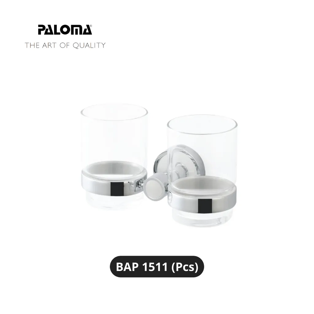 Paloma BAP 1511 Holder Tempat Gelas Sikat Gigi Pcs - Surabaya
