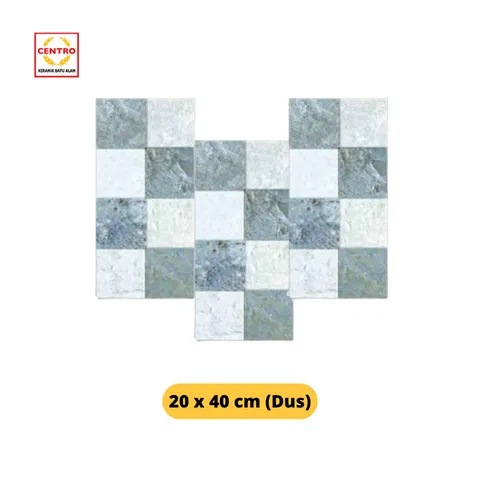 Centro Exclusive Keramik Yunani Grey 20x40