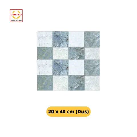 Centro Exclusive Keramik Yunani Grey 20x40