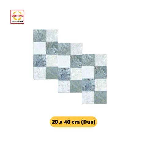 Centro Exclusive Keramik Yunani Grey 20x40
