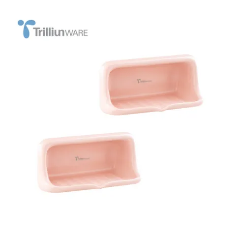 Trilliun Soap Dish Tempat Sabun Pink Pcs - Surabaya
