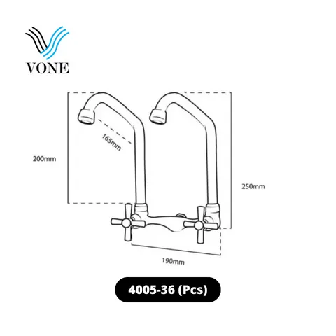 Vone Kran Angsa Double 4005-36 Pcs - Surabaya