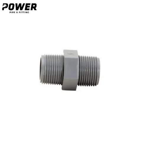 Power Fitting Pipa uPVC Double Nipple AW