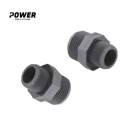 Power Fitting Pipa uPVC Double Nipple AW