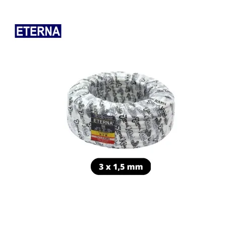 Eterna Kabel Tembaga NYM Roll 100 m