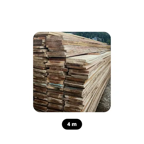 Kayu Papan Randu 4 Meter 2 cm x 20 cm - Mubarok