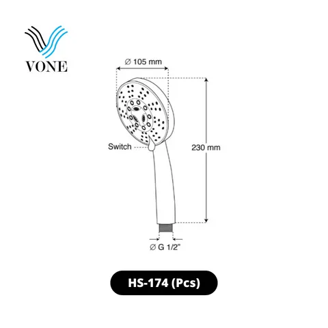 Vone Hand Shower HS-174